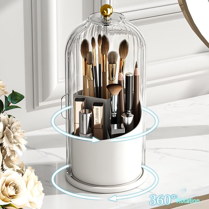 Protect Toothbrushes Instantly! No-Dust Sliding Lid Organizer