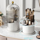 Protect Toothbrushes Instantly! No-Dust Sliding Lid Organizer