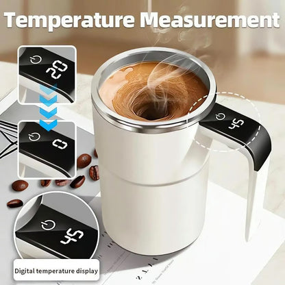 Rechargeable Automatic Magnetic Stirring Coffee Mug Set