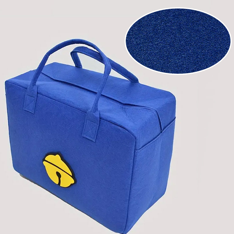🎉2025 HOT SALE🎉Cartoon Felt Luggage Bag