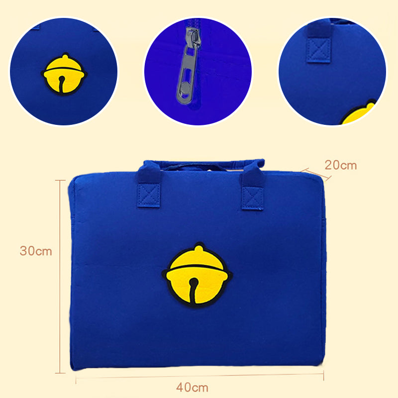 🎉2025 HOT SALE🎉Cartoon Felt Luggage Bag