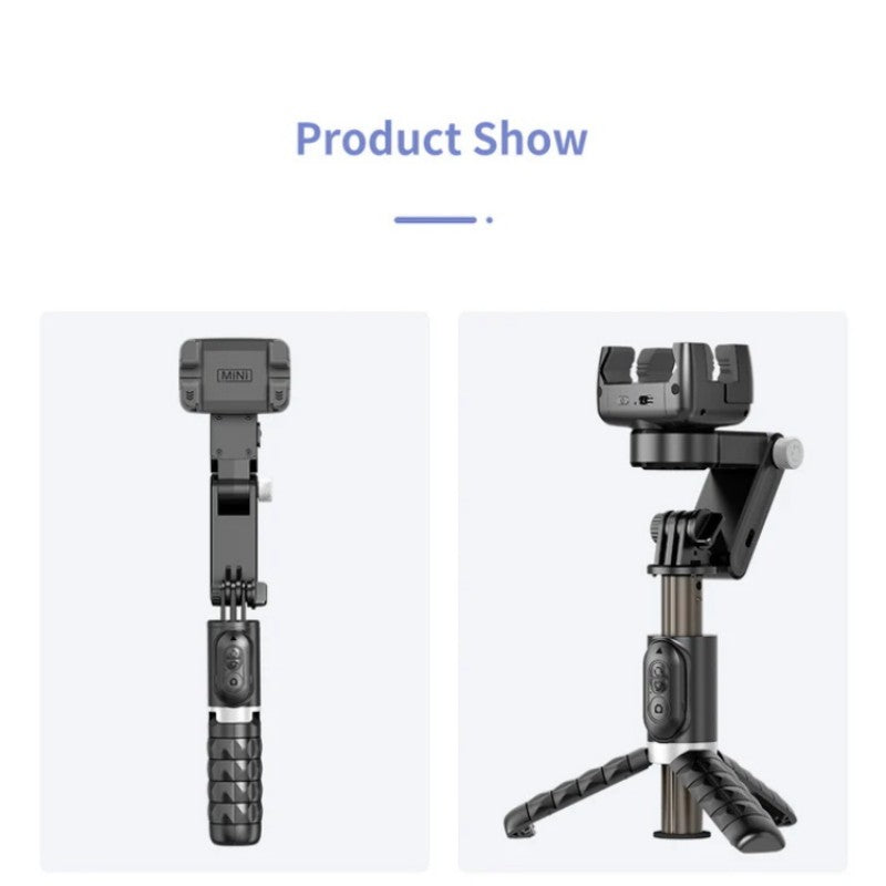 💥Last Day Sales - 60% OFF💥360° Rotating 3-Axis Foldable Gimbal Stabilizer for Smartphones Recording