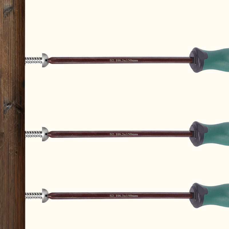 4-inch Phillips screwdriver with gourd handle