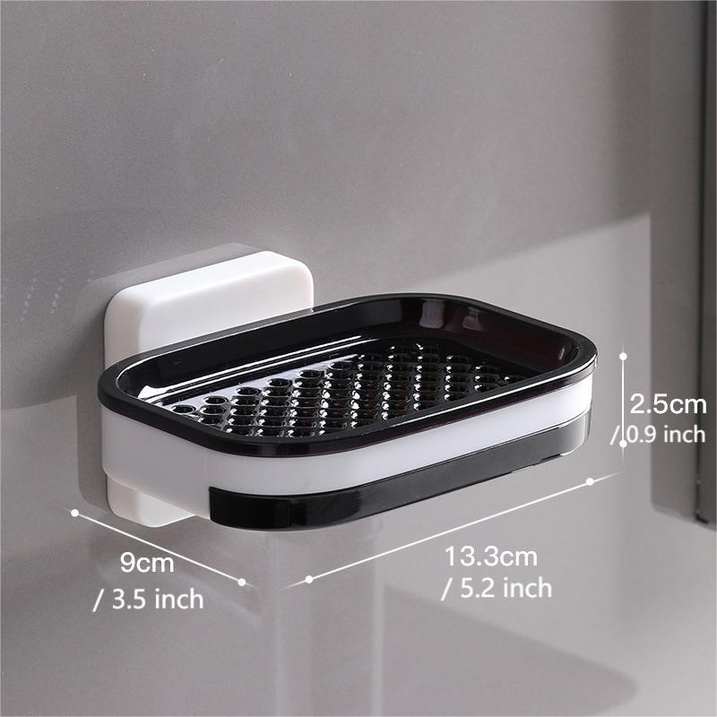 🧼 Self-Draining Soap Dish – No-Drill & Quick-Dry