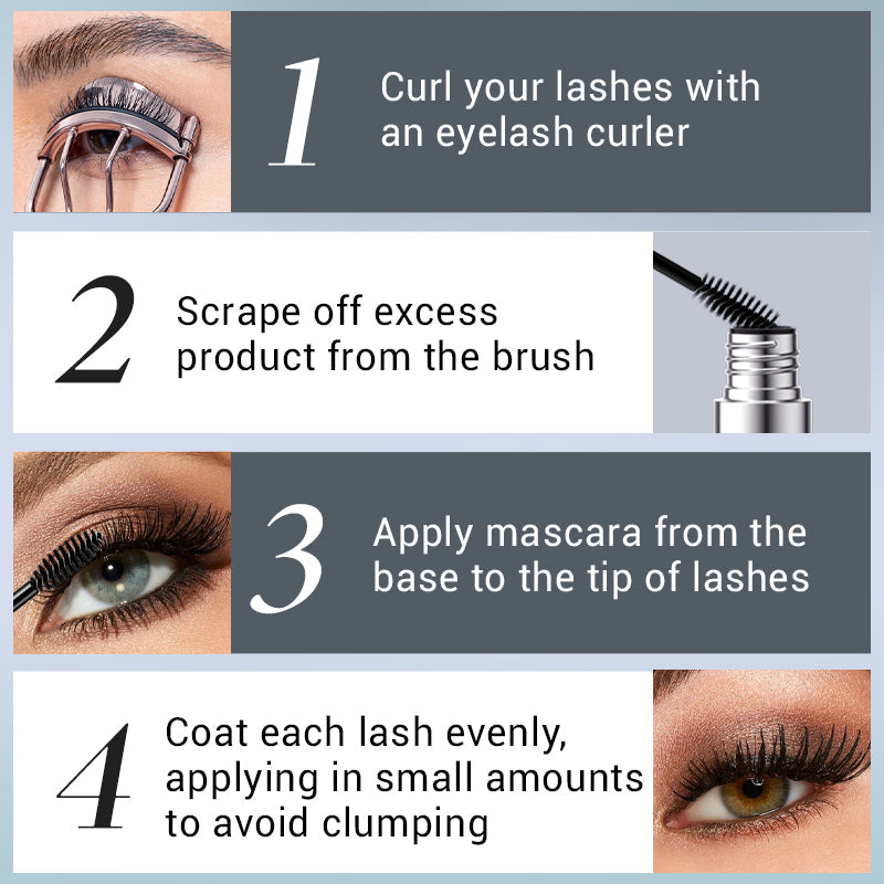 Waterproof Volumizing Mascara – Clump-Free, All-Day Wear