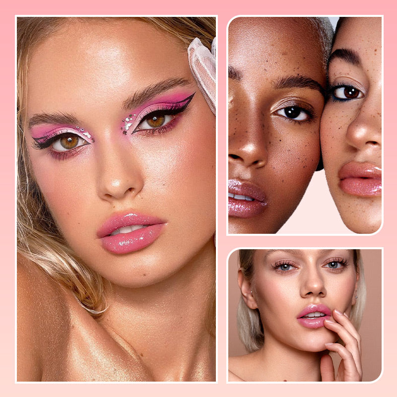 Get Glass-Like Shine Instantly! Hydrating High-Shine Lip Gloss