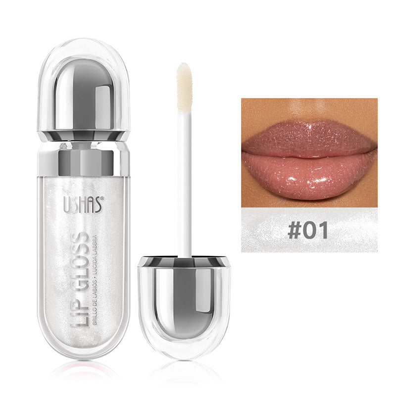 Get Glass-Like Shine Instantly! Hydrating High-Shine Lip Gloss