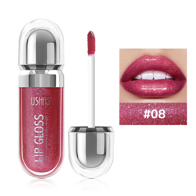 Get Glass-Like Shine Instantly! Hydrating High-Shine Lip Gloss