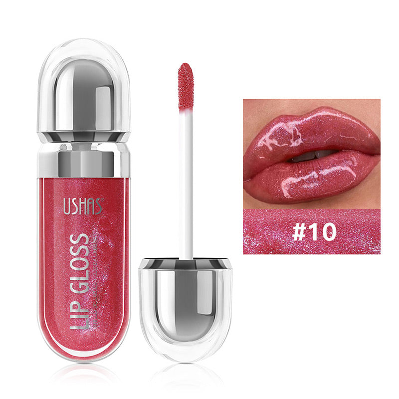 Get Glass-Like Shine Instantly! Hydrating High-Shine Lip Gloss