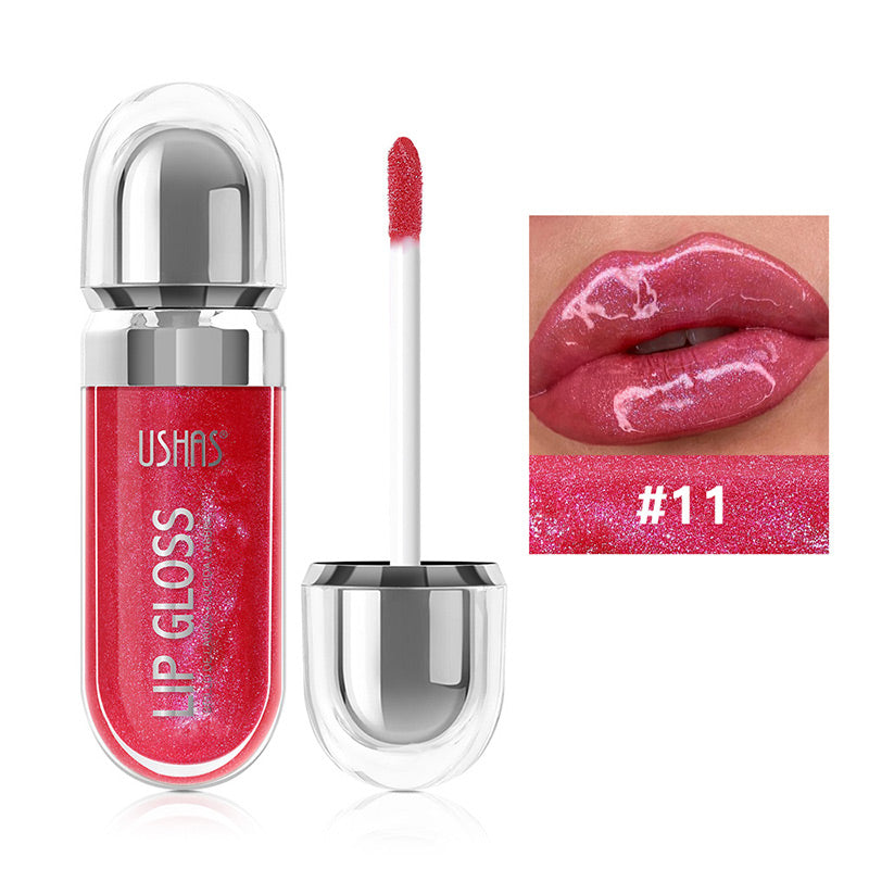 Get Glass-Like Shine Instantly! Hydrating High-Shine Lip Gloss