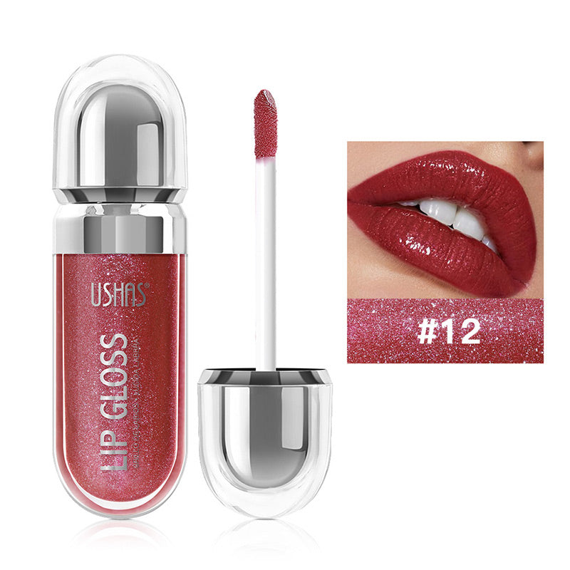 Get Glass-Like Shine Instantly! Hydrating High-Shine Lip Gloss