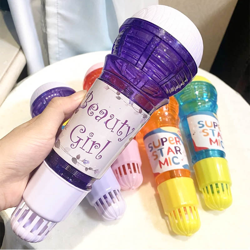 Fun Toy Microphone with Stickers for Kids