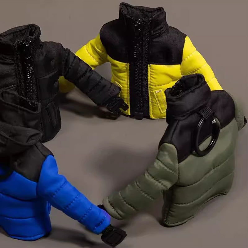 Unique & Portable Down Coat Keychain