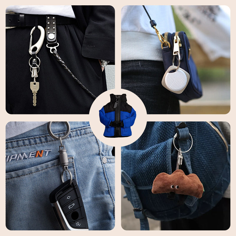 Unique & Portable Down Coat Keychain