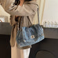 🔥 50% OFF! ⏰Retro Large Capacity Chain Strap Shoulder Bag