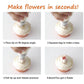 Pipe Flowers Instantly! No-Clog Reusable Frosting Tip Set