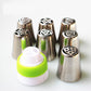 Pipe Flowers Instantly! No-Clog Reusable Frosting Tip Set