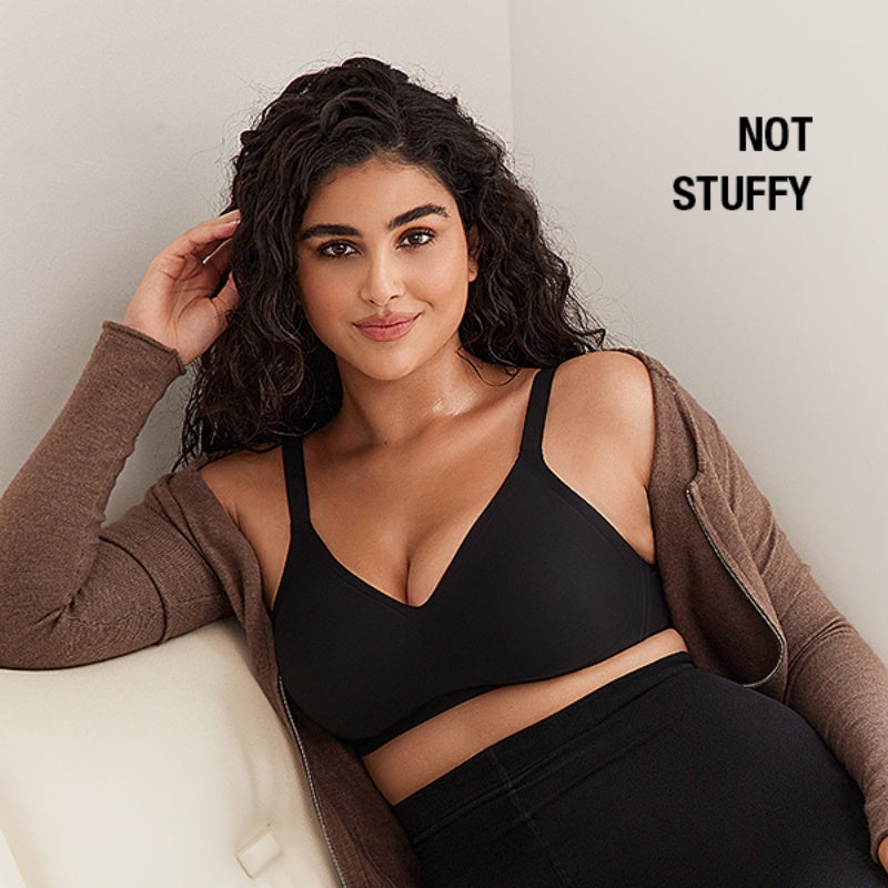 🔥New Year's Special Offer:50% OFF🎉Women's Comfortable Wire-Free Seamless Push Up Bra-Smooth Fit & Breathable Design🔝
