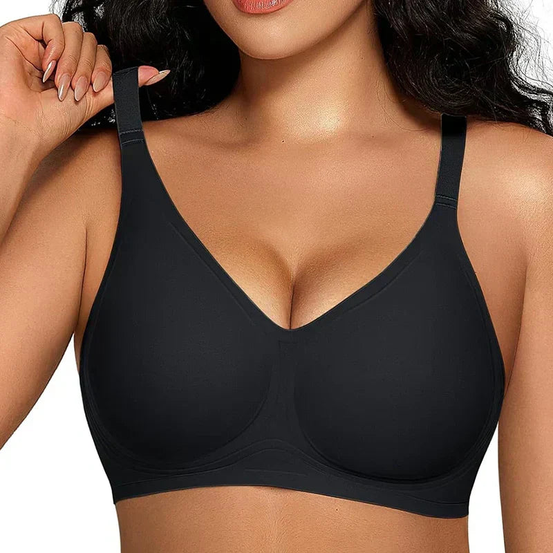 🔥New Year's Special Offer:50% OFF🎉Women's Comfortable Wire-Free Seamless Push Up Bra-Smooth Fit & Breathable Design🔝