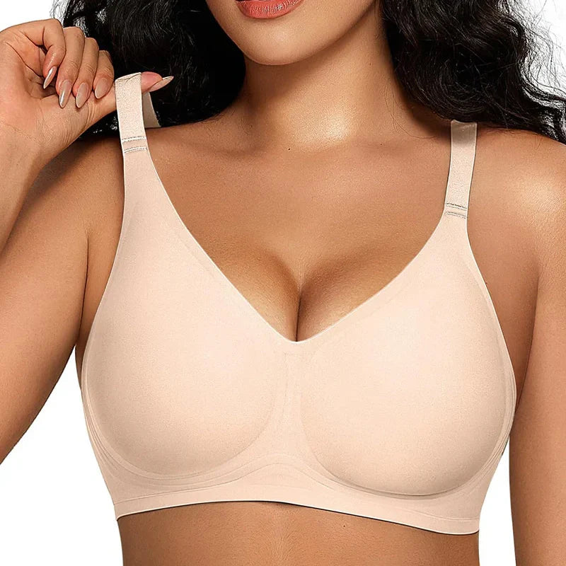 🔥New Year's Special Offer:50% OFF🎉Women's Comfortable Wire-Free Seamless Push Up Bra-Smooth Fit & Breathable Design🔝