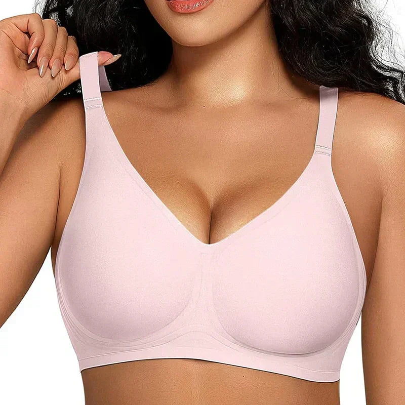 🔥New Year's Special Offer:50% OFF🎉Women's Comfortable Wire-Free Seamless Push Up Bra-Smooth Fit & Breathable Design🔝