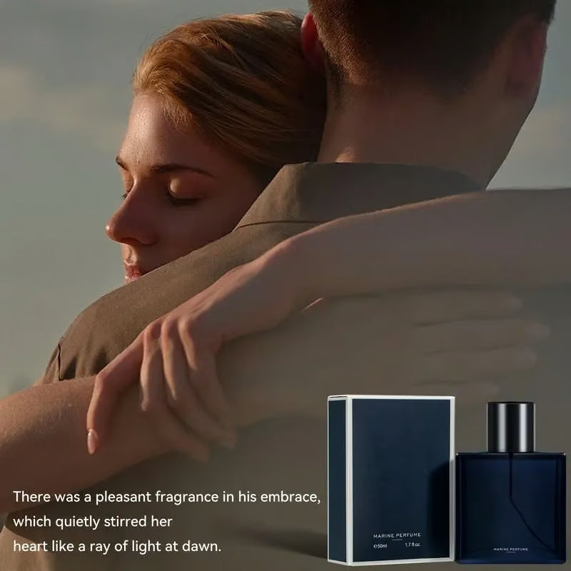🔥Hot Sale 50% OFF🔥 Men’s Natural Long-Lasting Marine Perfume | 24H Natural Sea Minerals & Zero Alcohol Burn
