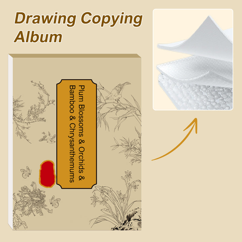 🎨HOT SALE 53% OFF🖼️ Chinese Painting White Drawing Copying Album