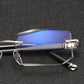 Blue Light Blocking Readers – Rimless & Lightweight Design