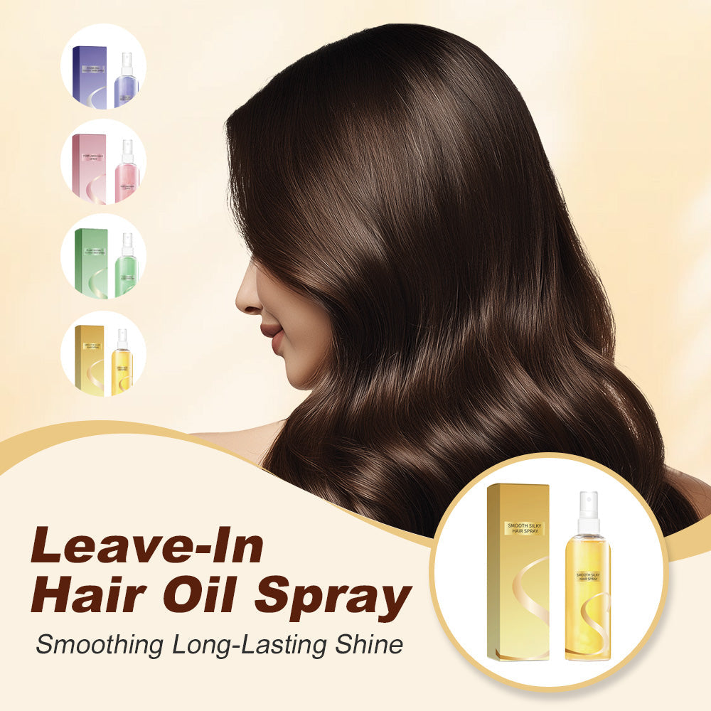 🎉Limited Time Offer Leave-In Hair Oil Spray – Smoothing, Long-Lasting Shine