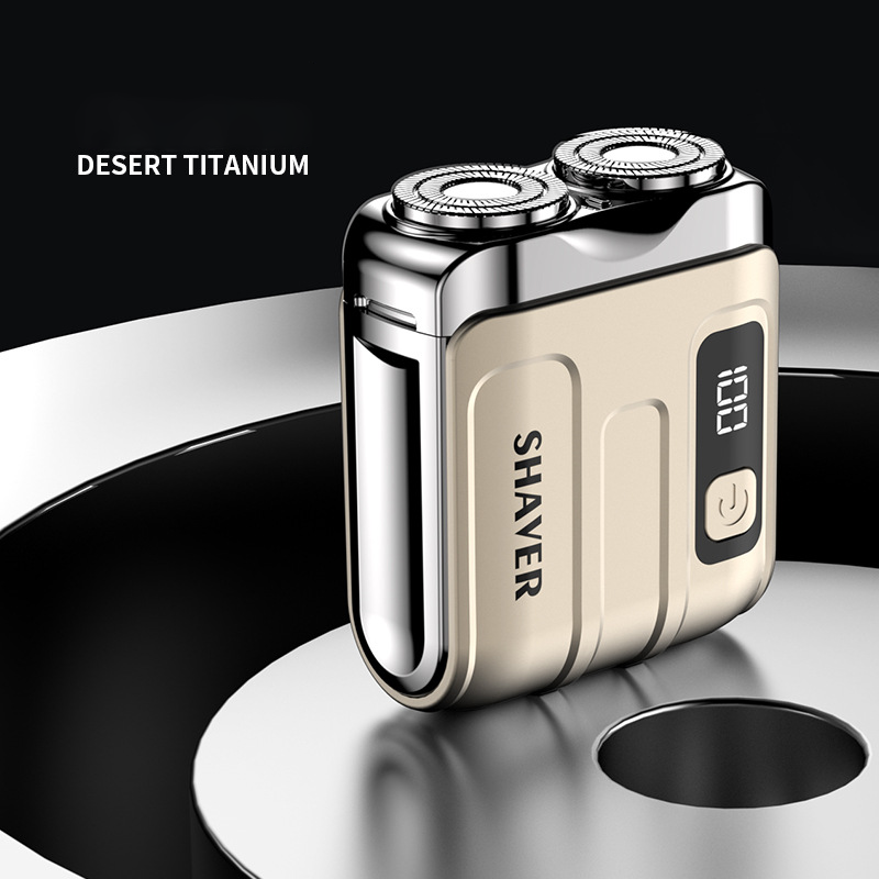 AI Smart Beard Trimmer – Precision Shave, Magnetic Head, 60 Min Runtime