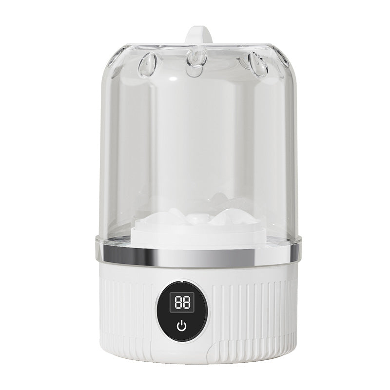 🎁Free your hands.🥰Wireless Charging Mini Washing Machine