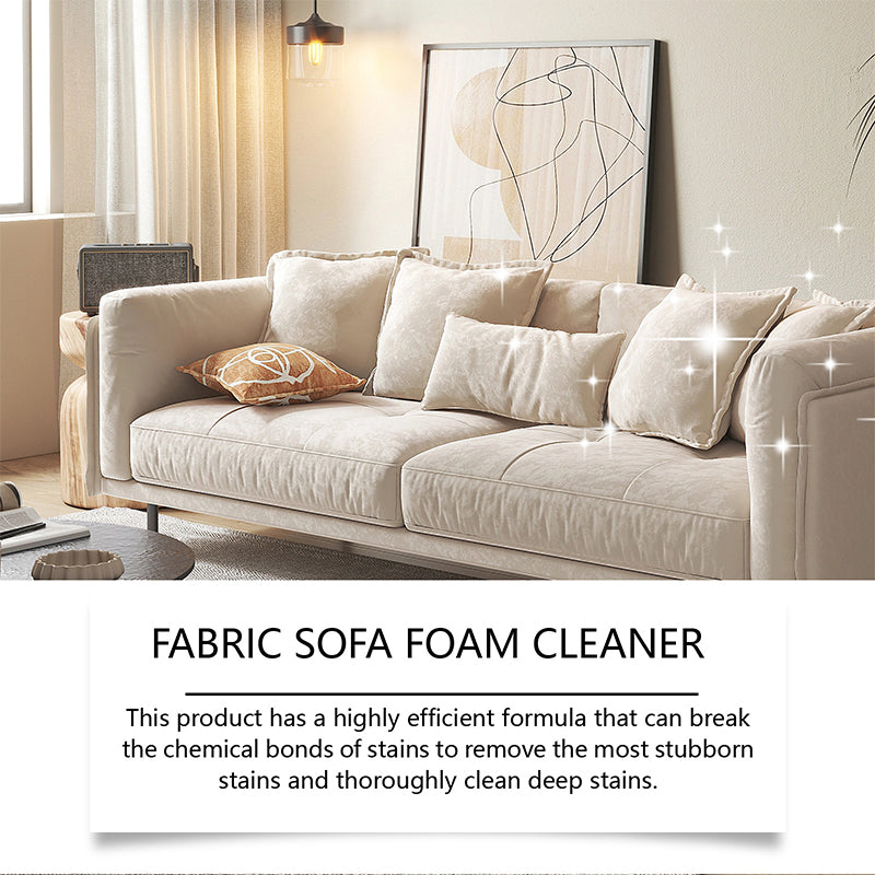 💨 Powerful Fabric Cleaner Foam for Curtains & Sofas | Stain Remover, Fresh Scent✨🧼
