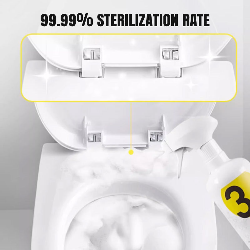 Quick-Acting Powerful Toilet Cleaning Foam