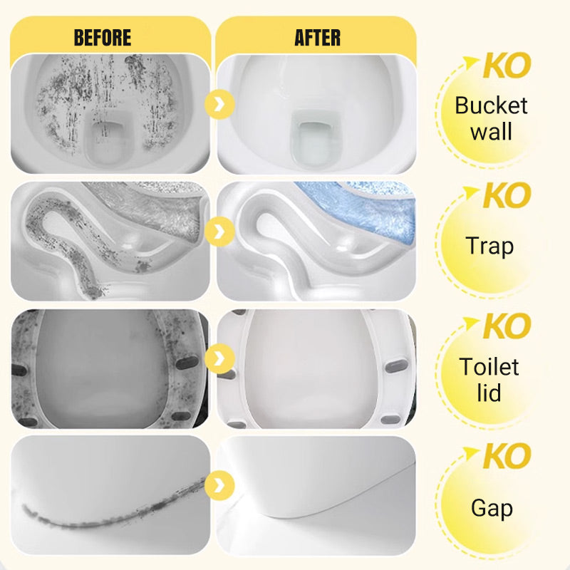 Quick-Acting Powerful Toilet Cleaning Foam