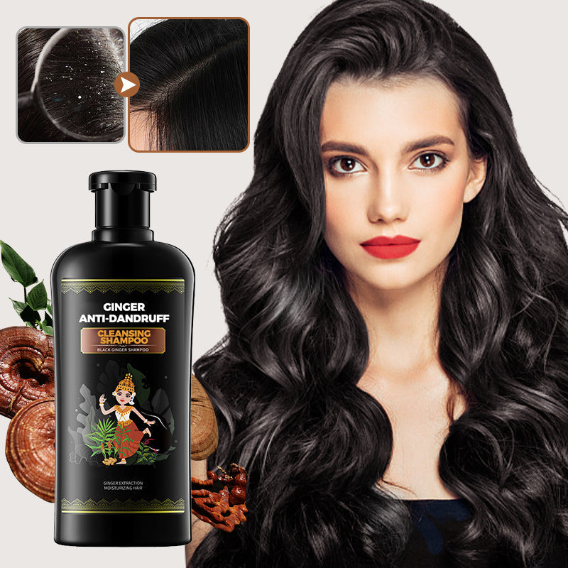 🔥2025 Hot Sale 49% OFF🔥Ginger Anti-Dandruff Cleansing Shampoo