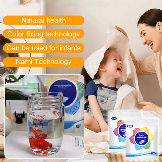 🎉2025 Hot Sale🎉Anti-Color Bleed Laundry Sheets