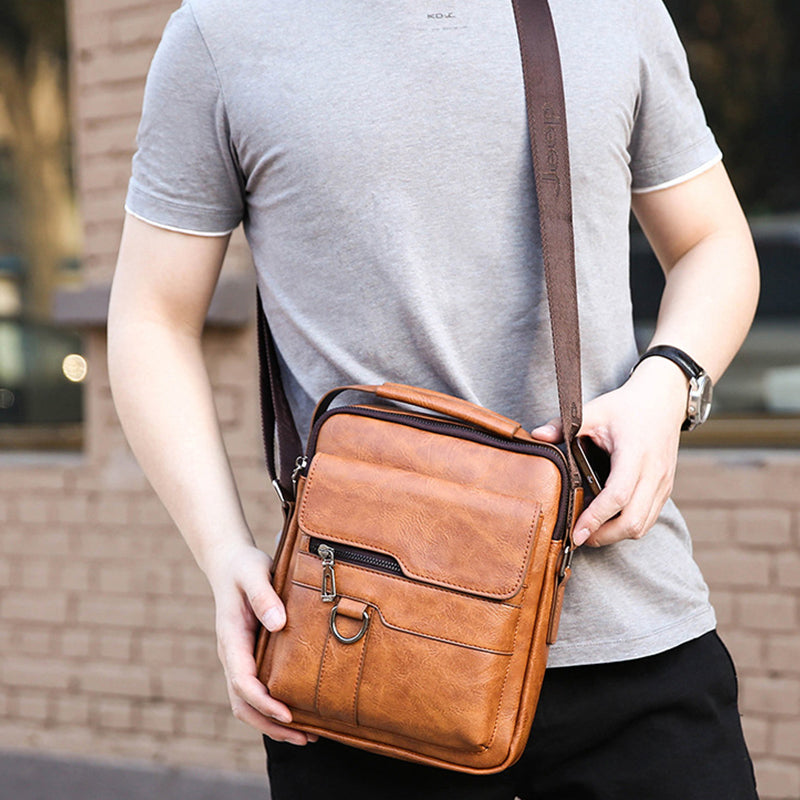 💼 60% OFF NOW! ✨ Men's Business Casual Large Capacity Bag - Durable Nylon with Laptop Compartment & Organized Pockets for Work & Travel 🚀👜