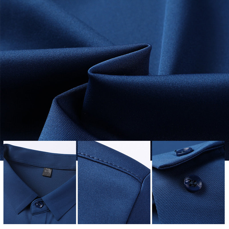 ✨2025 New Premium Business Shirt👔Men's Wrinkle-Free Button-Down Shirt
