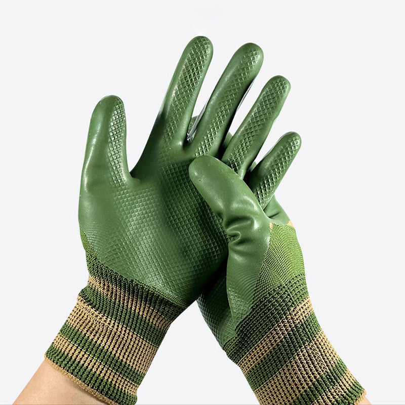 Grip Any Tool Instantly! No-Slip Knit-Cuff Work Gloves