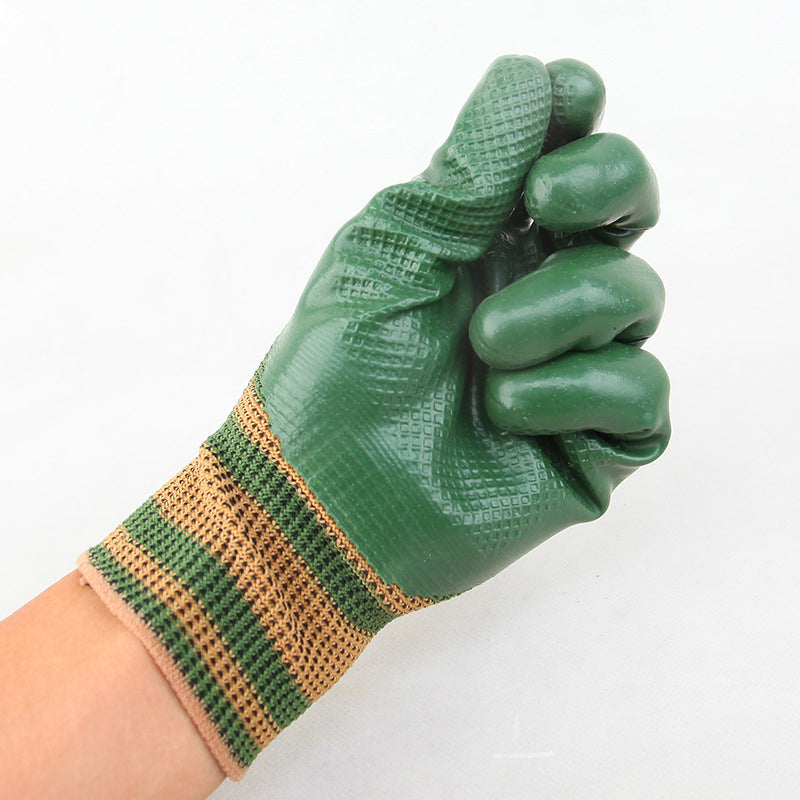 Grip Any Tool Instantly! No-Slip Knit-Cuff Work Gloves