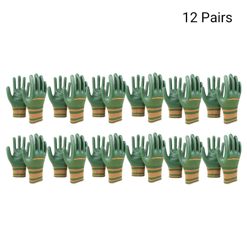 Grip Any Tool Instantly! No-Slip Knit-Cuff Work Gloves