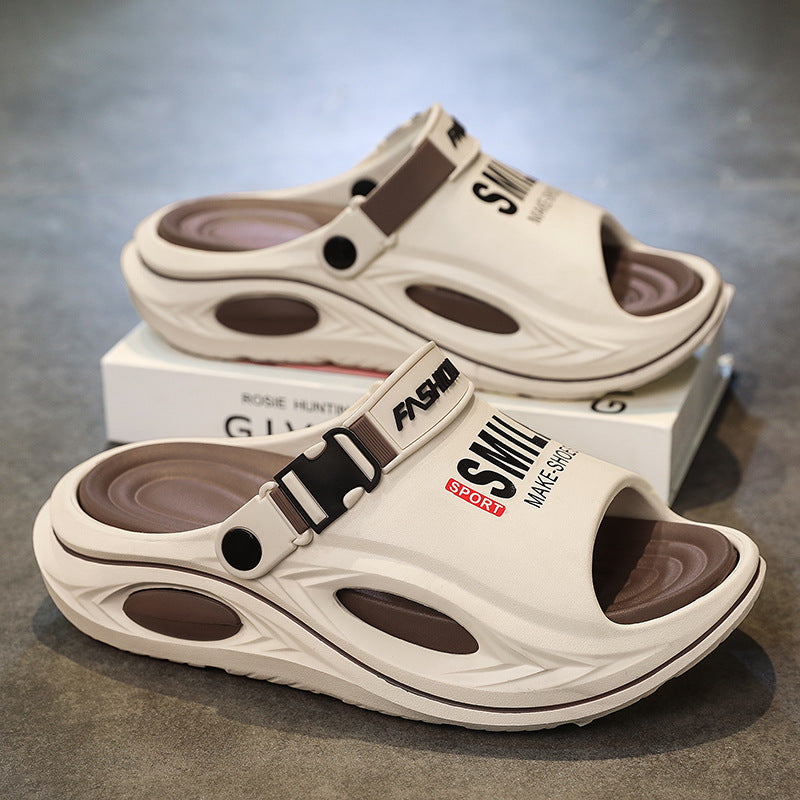 Ergonomic Convertible Slipper Sandals – Cloud-Like Cushion & Anti-Slip Design