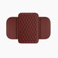 Add Armrest Comfort Instantly! PU Leather Car Cushion with Storage