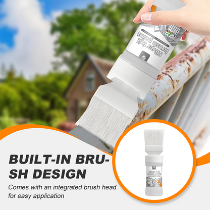Limited Stock! 50% Off Hot Sale Ongoing📢Metallic Paint with Built-in Brush – Quick-Dry & Rust-Resistant Finish