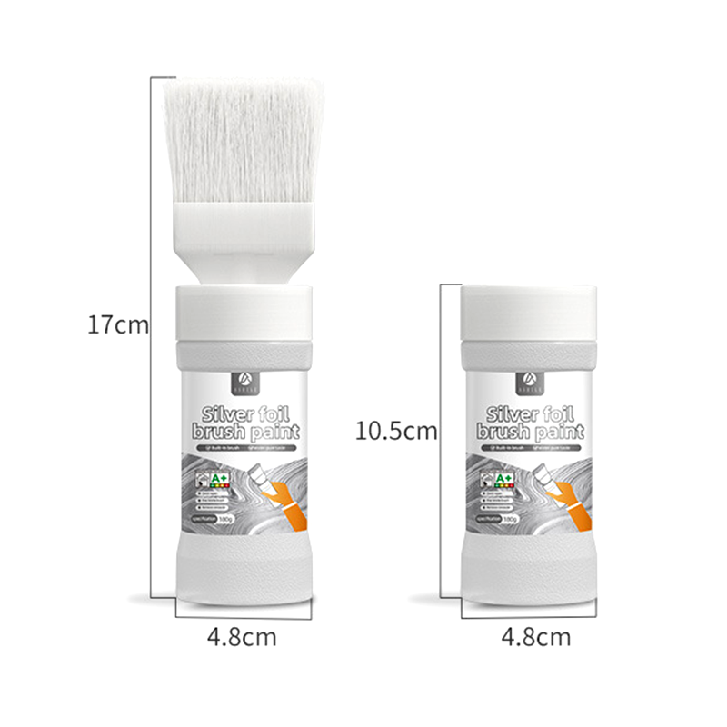 Limited Stock! 50% Off Hot Sale Ongoing📢Metallic Paint with Built-in Brush – Quick-Dry & Rust-Resistant Finish