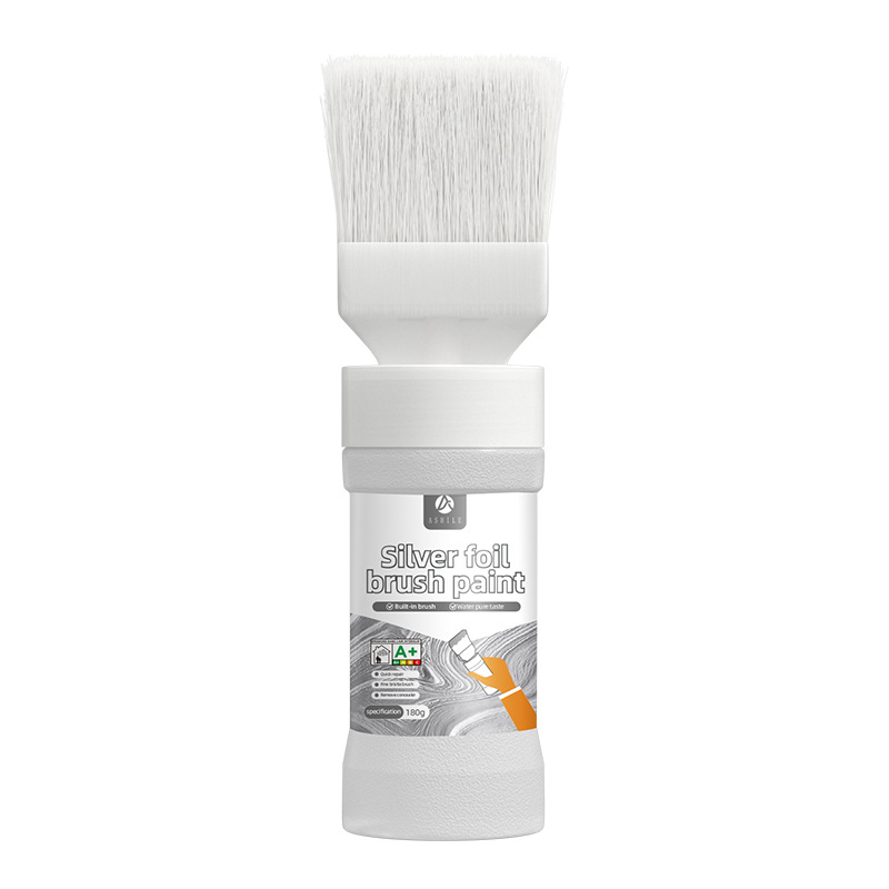 Limited Stock! 50% Off Hot Sale Ongoing📢Metallic Paint with Built-in Brush – Quick-Dry & Rust-Resistant Finish