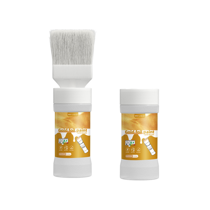 Limited Stock! 50% Off Hot Sale Ongoing📢Metallic Paint with Built-in Brush – Quick-Dry & Rust-Resistant Finish