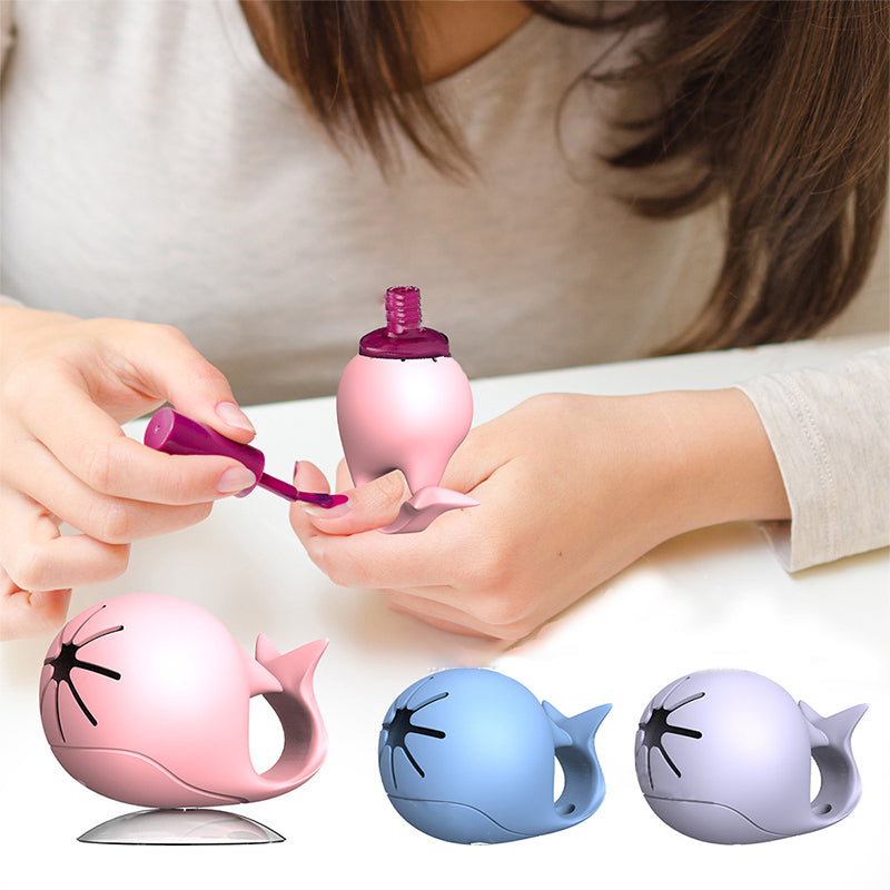 Whale Shape Nail Polish Bottle Ring