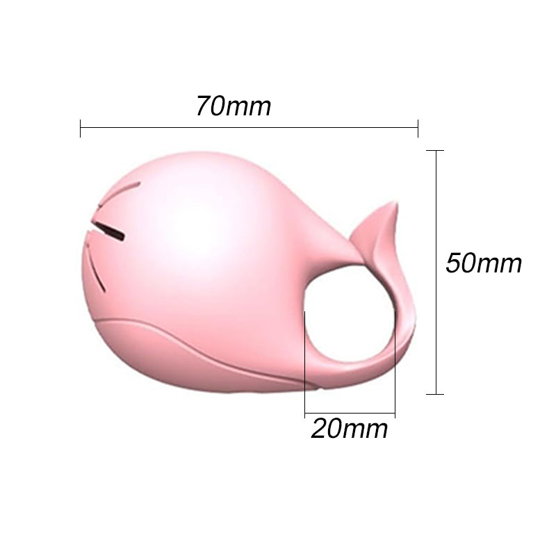 Whale Shape Nail Polish Bottle Ring