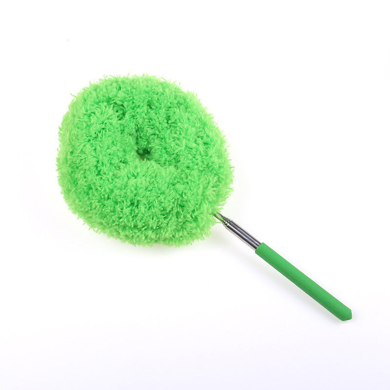 Reach High Fans Instantly! No-Ladder Double-Sided Duster